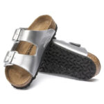 Birkenstock Arizona Children's
Percoflor - Electroplated Silver with a Metallic Sheen - Image 3
