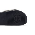 Gucci GG Slide Sandal 'Beige Blue Monogram' - Image 7