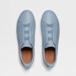 LIGHT BLUE TRIPLE STITCH™ SECONDSKIN SNEAKERS Light Blue - Image 3