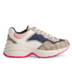 GUCCI MULTICOLOR GG RHYTON SNEAKERS