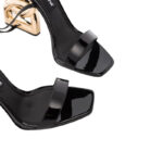 Dolce & Gabbana Pop Keira 105mm Sandals (Black) - Image 2