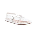 Alaïa Buckle Ballet Flats | White - Image 2