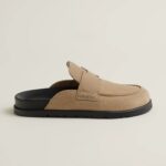 Hermès Go mule 'Beige Camel'