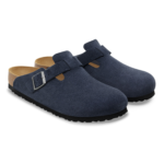 Birkenstock Boston Suede Leather "New Navy" - Image 2