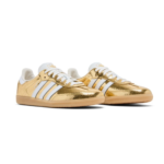 adidas Samba OG 'Cracked Metallic Pack - Gold' - Image 3