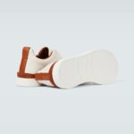 Zegna Triple Stitch leather sneakers WHITE TRIPLE STITCH Off White - Image 4