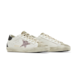 Golden Goose Super-Star White Mauve Pink Glitter(Women's) - Image 3
