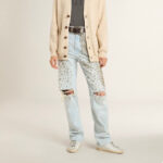 Golden Goose Super-Star Sabot with a platinum glitter star and suede tongue(Women's) - Image 6