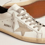 Golden Goose Super-Star with black heel tab and metal stud lettering(Unisex) - Image 3