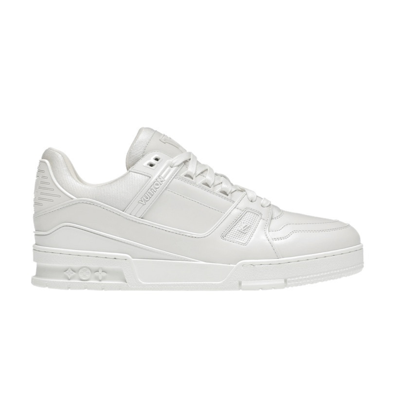 43950-9F128F31-B075-4F5B-B20F-4E368BA88172 Louis Vuitton Trainer Low 'White' - Image 1