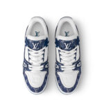 Louis Vuitton Trainers Sneaker 'Blue' - Image 3