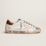 Golden Goose Lace-up flat-bottomed casual round-toed board (Women's)