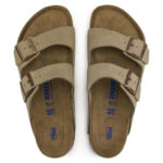 Birkenstock Arizona Suede Leather – Taupe - Image 3