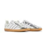 Adidas Samba OG - Silver Metallic Cracked Leather - Image 3