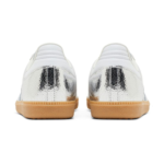 Adidas Samba OG - Silver Metallic Cracked Leather - Image 4
