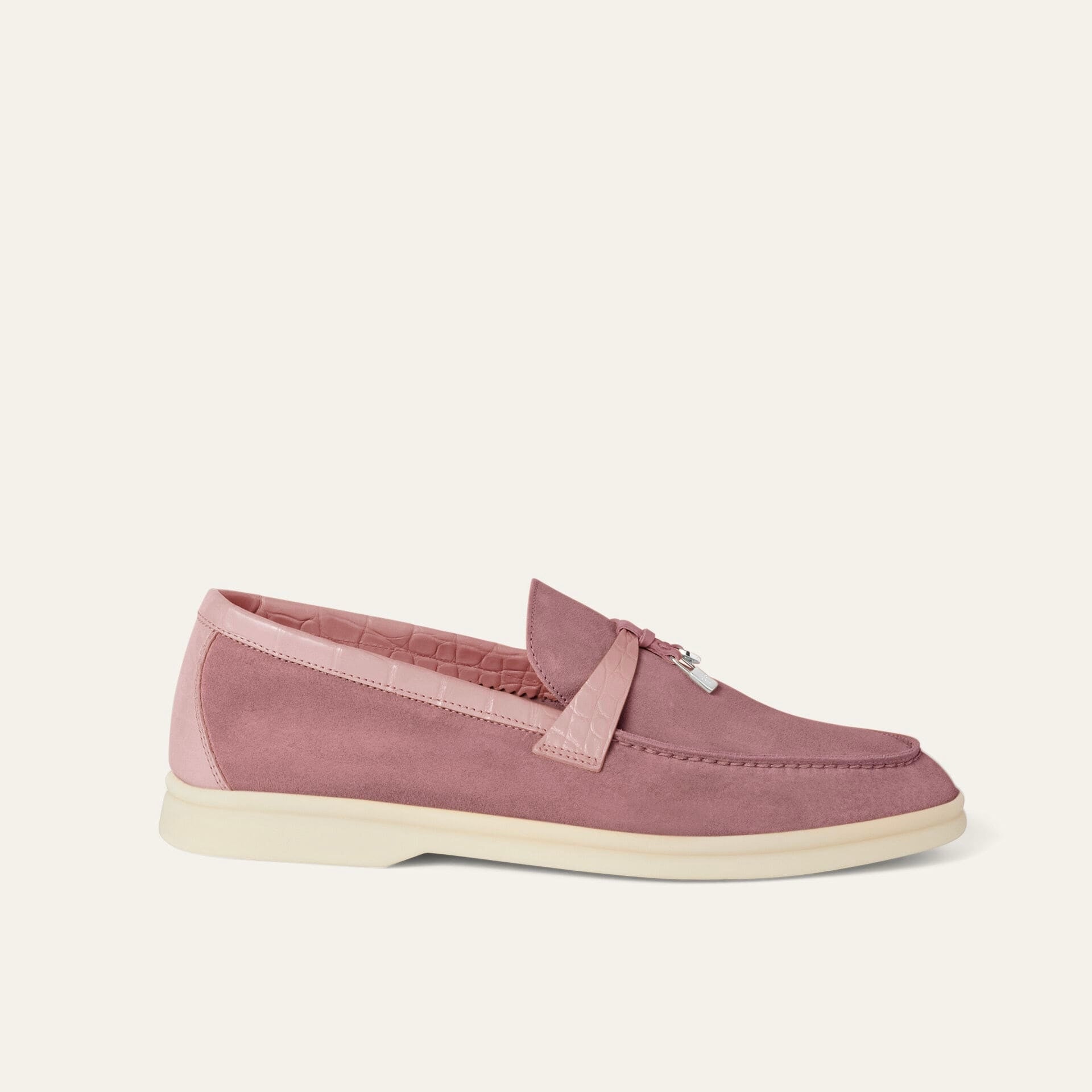 46608-4E54FD20-65A3-4F0B-99FF-09859DC131E7 Loro Piana Summer Charms Walk Loafer 'Noisette Rose' Limited edition - Image 1
