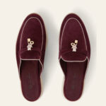 Loro piana Summer Charms Walk Loafer 'burgundy' - Image 4