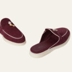 Loro piana Summer Charms Walk Loafer 'burgundy' - Image 5