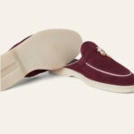 Loro piana Summer Charms Walk Loafer 'burgundy' - Image 6