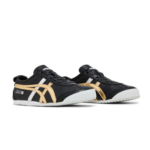 Onitsuka Tiger Mexico 66 – Black Gold Metallic - Image 3