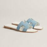 Hermès Oran sandal 'bleu clair' - Image 2