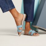 Hermès Oran sandal 'bleu clair' - Image 5