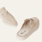 Loro piana Babouche Charms Walk Loafer 'Linen' - Image 6