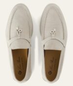 Loro piana Summer Charms Walk Loafer 'Powder Pearl' - Image 4