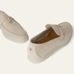 Loro piana Summer Charms Walk Loafer 'Powder Pearl' - Image 6
