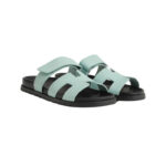Hermès Chypre sandal 'bleu cristaux' - Image 3