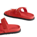 Hermès Chypre sandal 'Rose/Vermillon' - Image 5