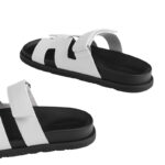 Hermès Chypre sandal 'Blanc' - Image 5