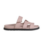 Hermès Chypre Sandals 'Pink Suede'