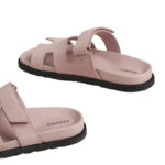 Hermès Chypre Sandals 'Pink Suede' - Image 5