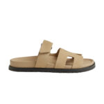 Hermès Chypre Sandals 'Beige Suede'