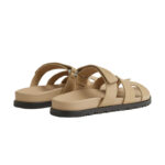 Hermès Chypre Sandals 'Beige Suede' - Image 3