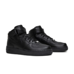 Nike Air Force 1 Mid - Triple Black - Image 3