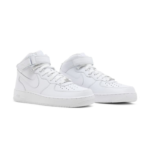 Nike Air Force 1 Mid - Triple White - Image 3