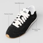 ALO SUNSET SNEAKER BLACK