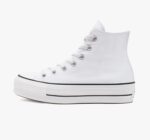 Converse Chuck Taylor All Star Lift Hi in White - Image 2