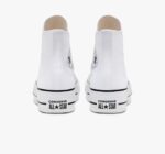 Converse Chuck Taylor All Star Lift Hi in White - Image 3