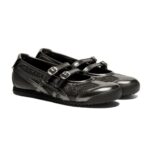 Onitsuka Tiger Mexico 66 TGRS Ballet In Black/Gunmetal - Image 4