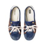 Onitsuka Tiger Tai-Chi Sakura X Versace Blue Brown - Image 2