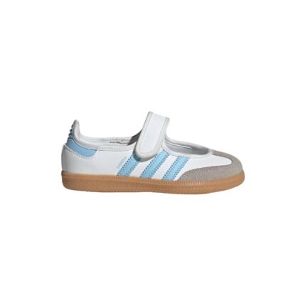 Adidas Samba Jane | Cloud White Clear Sky (KIDS)
